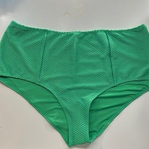 Aerie High Waisted Full Coverage swim bottoms NWT SIZE XL